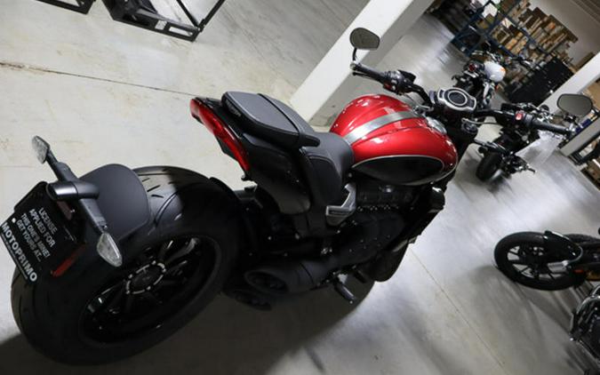2025 Triumph Rocket 3 Storm R Carnival Red/Sapphire Black