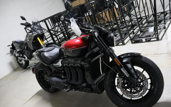 2025 Triumph Rocket 3 Storm R Carnival Red/Sapphire Black