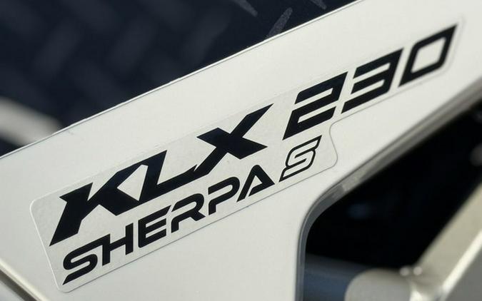 2026 Kawasaki KLX 230 Sherpa S ABS