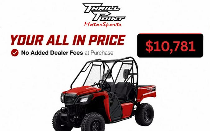2025 Honda Pioneer 520