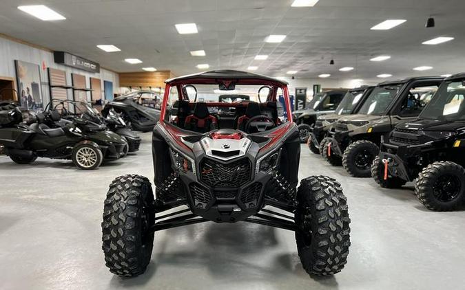 2024 Can-Am® Maverick X3 X rs Turbo RR Fiery Red & Hyper Silver