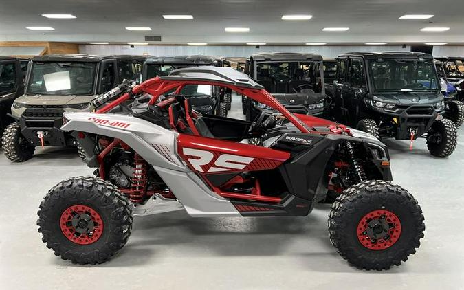 2024 Can-Am® Maverick X3 X rs Turbo RR Fiery Red & Hyper Silver