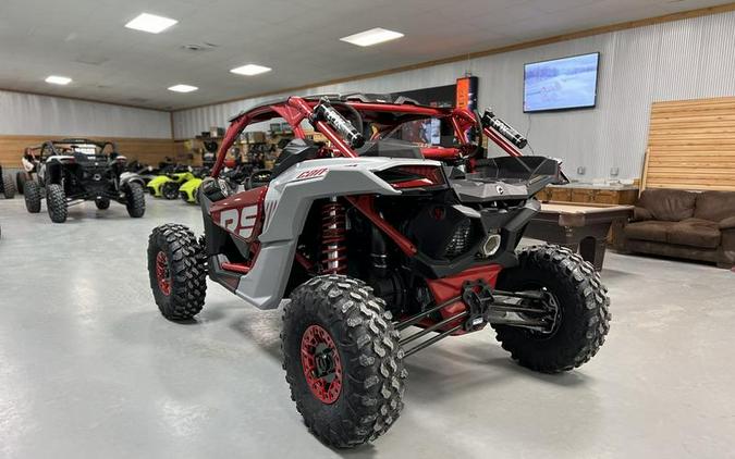 2024 Can-Am® Maverick X3 X rs Turbo RR Fiery Red & Hyper Silver