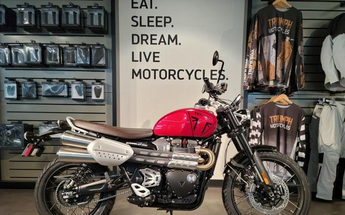 2024 Triumph Scrambler 1200 X Carnival Red X