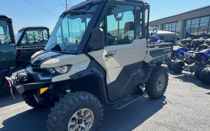 2024 Can-Am® Defender Limited HD10 Desert Tan & Timeless Black