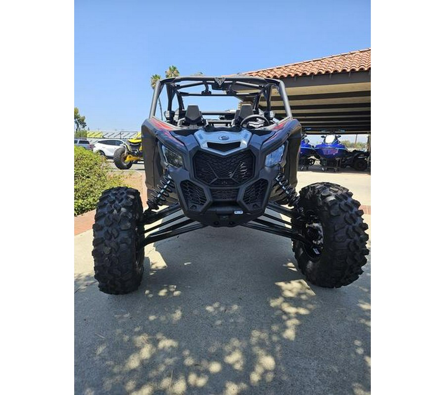 2024 Can-Am® Maverick X3 MAX RS Turbo Fiery Red & Hyper Silver