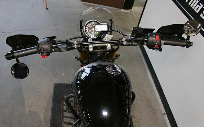 2024 Triumph Scrambler 400 X Phantom Black / Silver Ice