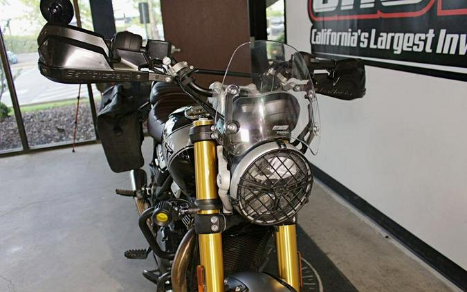 2024 Triumph Scrambler 400 X Phantom Black / Silver Ice