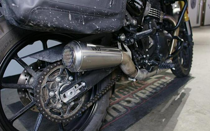 2024 Triumph Scrambler 400 X Phantom Black / Silver Ice