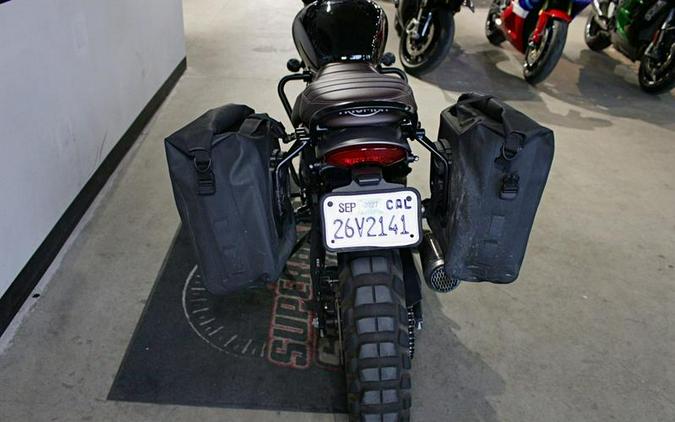 2024 Triumph Scrambler 400 X Phantom Black / Silver Ice