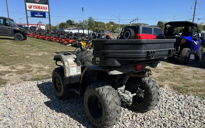 2010 Yamaha Grizzly 350 4x4 Realtree AP Camo