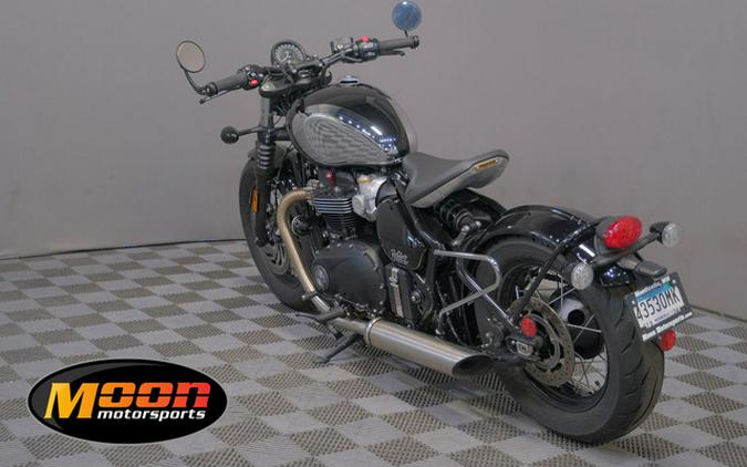 2023 Triumph Bonneville Bobber Chrome Edition Chrome / Jet Blac