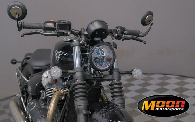 2023 Triumph Bonneville Bobber Chrome Edition Chrome / Jet Blac