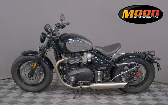 2023 Triumph Bonneville Bobber Chrome Edition Chrome / Jet Blac