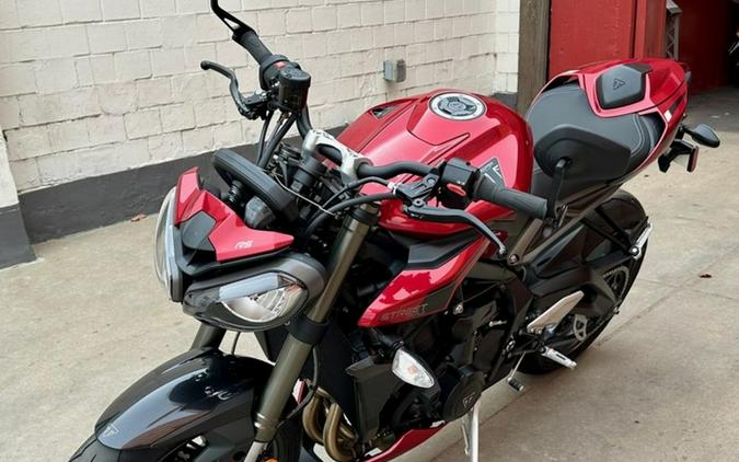 2024 Triumph Street Triple 765 RS Carnival Red