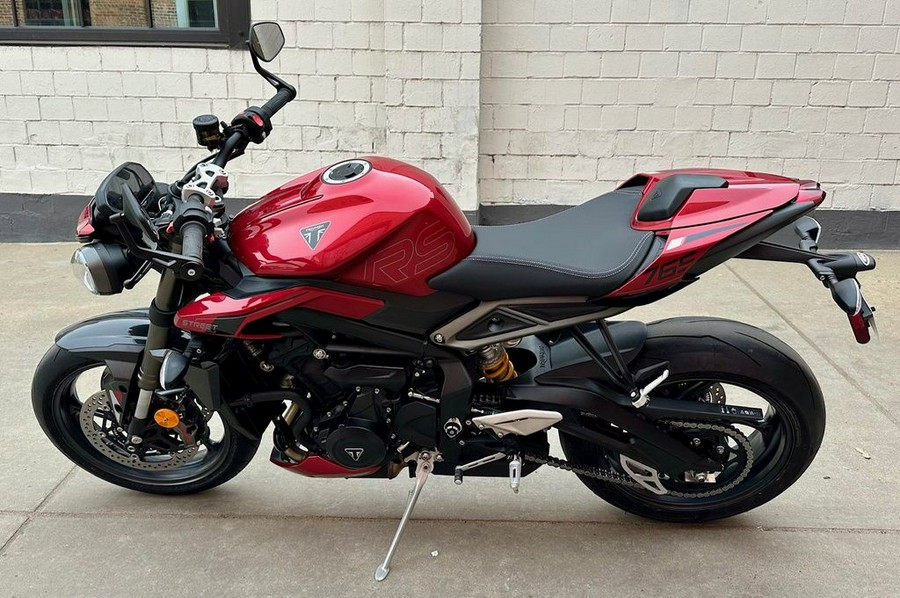 2024 Triumph Street Triple 765 RS Carnival Red