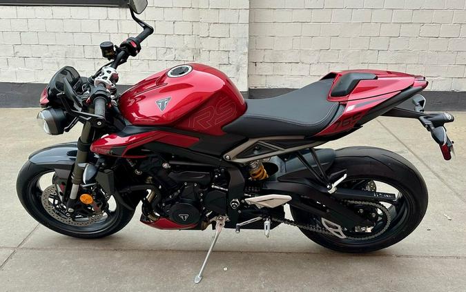 2024 Triumph Street Triple 765 RS Carnival Red