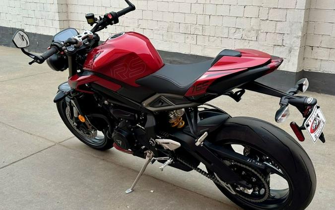 2024 Triumph Street Triple 765 RS Carnival Red