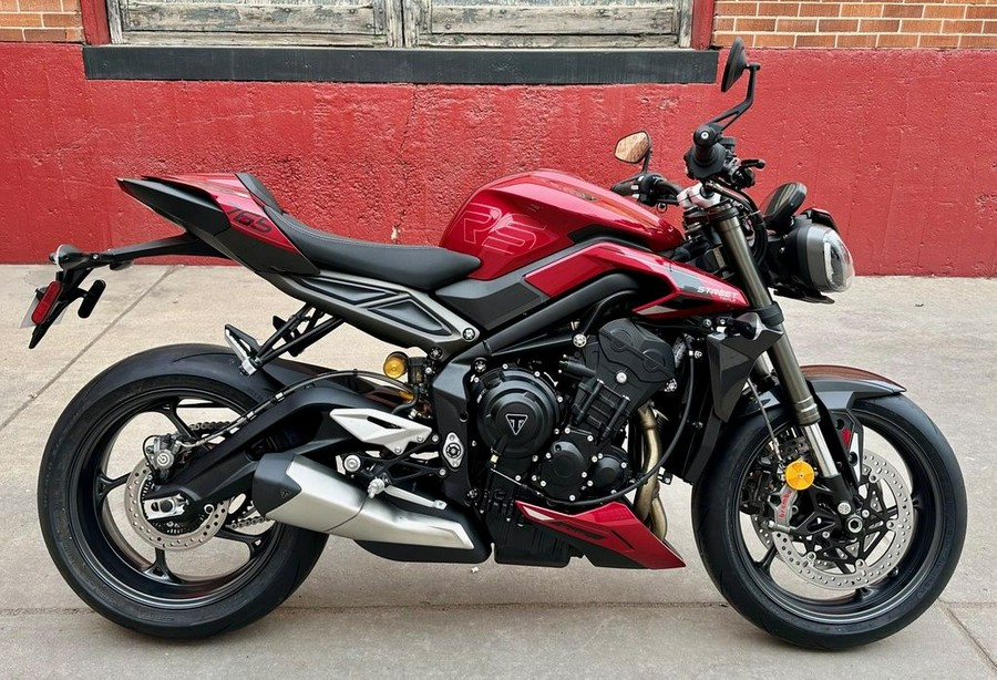 2024 Triumph Street Triple 765 RS Carnival Red