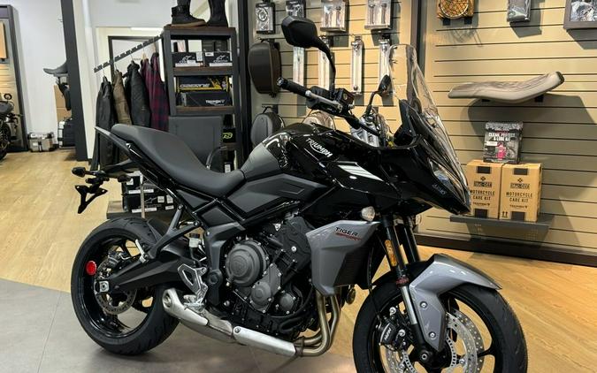 2024 Triumph Tiger Sport 660 Jet Black/Graphite