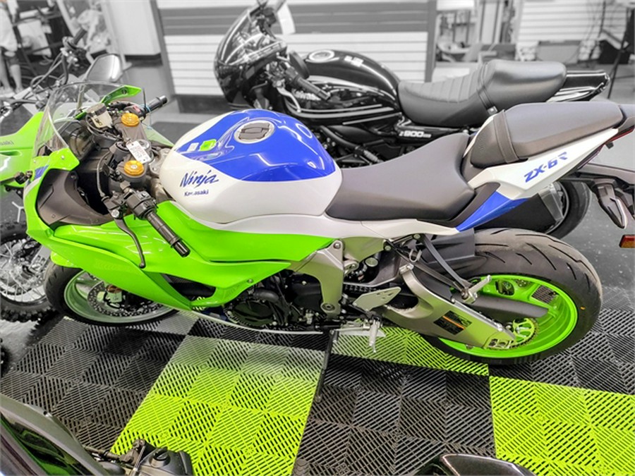 2024 Kawasaki Ninja ZX-6R ABS KRT Edition 40th anniversary