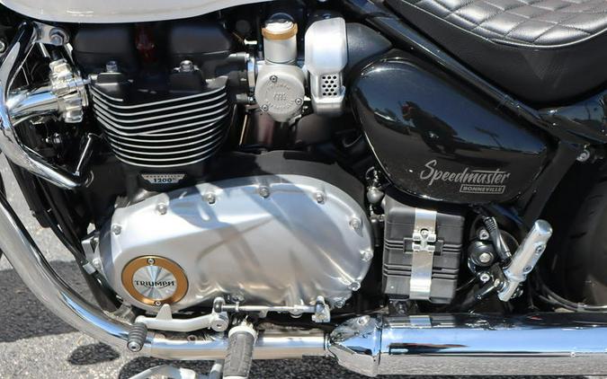 2023 Triumph Bonneville Speedmaster Sapphire Black/Fusion White