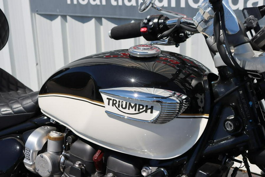 2023 Triumph Bonneville Speedmaster Sapphire Black/Fusion White