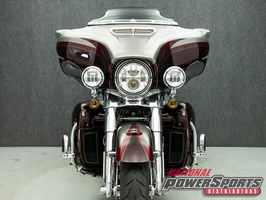 2015 HARLEY DAVIDSON FLHTKSE CVO ELECTRA GLIDE ULTRA LIMITED W/ABS