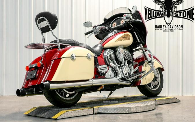 2016 Indian Chieftain Red & White