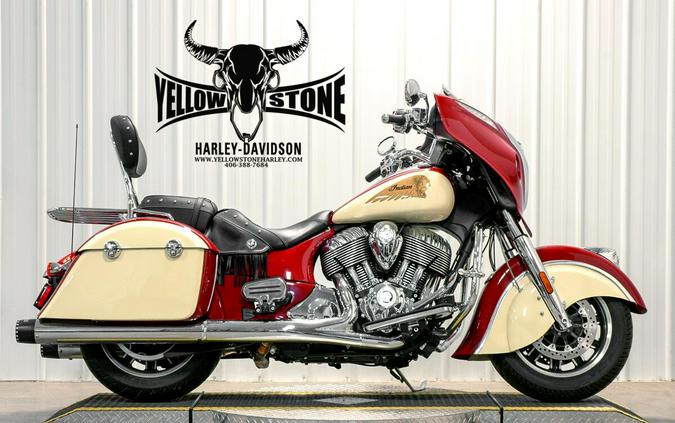 2016 Indian Chieftain Red & White