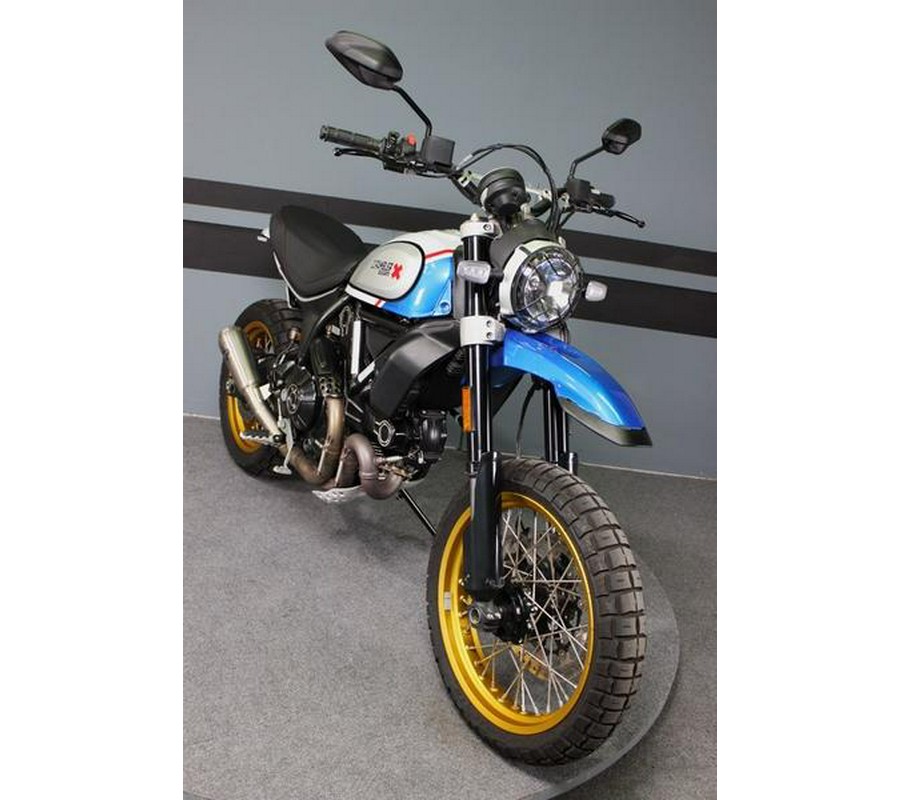 2022 Ducati Scrambler Desert Sled Sparking Blue