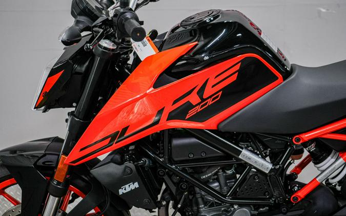 2021 KTM 200 Duke