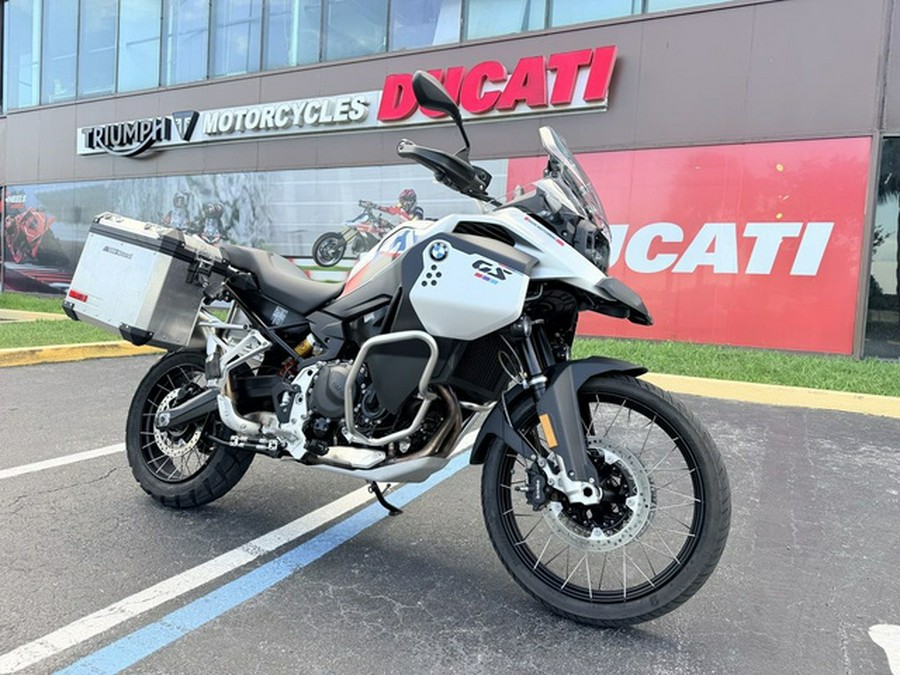 2024 BMW F 900 GS Adventure White Aluminum Metal Matte