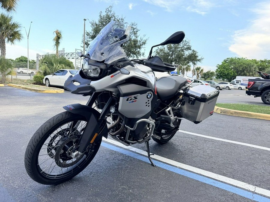 2024 BMW F 900 GS Adventure White Aluminum Metal Matte