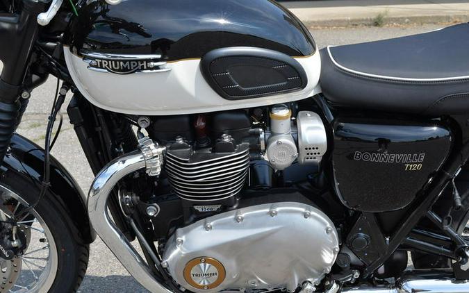 2024 Triumph Bonneville T120 Jet Black/Fusion White