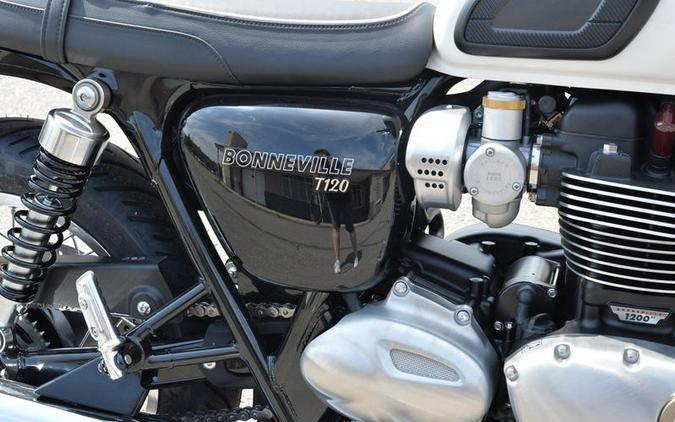 2024 Triumph Bonneville T120 Jet Black/Fusion White