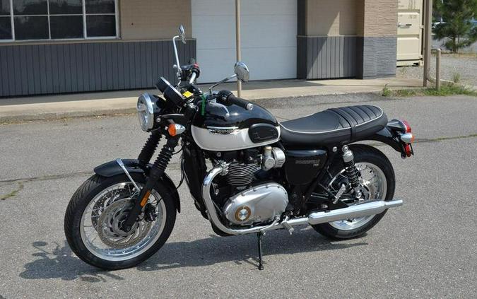 2024 Triumph Bonneville T120 Jet Black/Fusion White