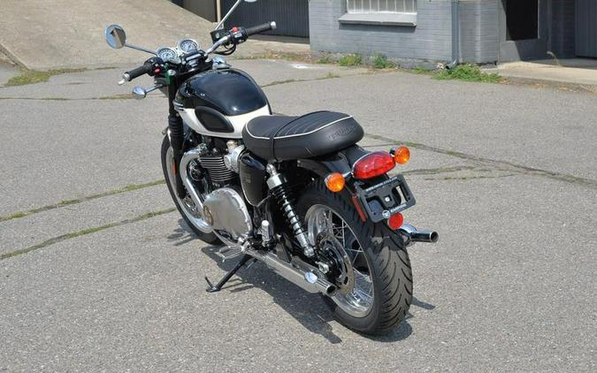 2024 Triumph Bonneville T120 Jet Black/Fusion White