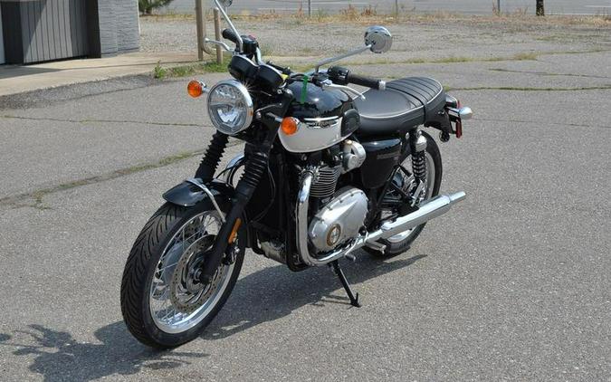 2024 Triumph Bonneville T120 Jet Black/Fusion White