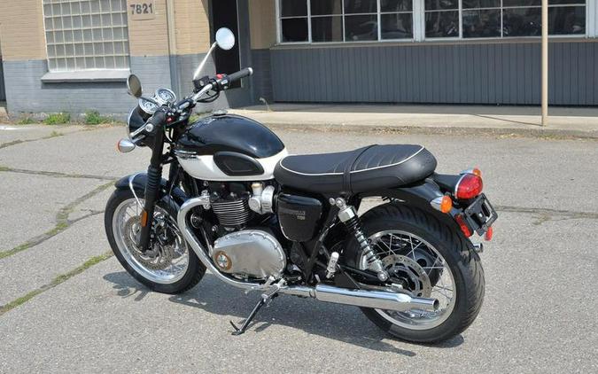 2024 Triumph Bonneville T120 Jet Black/Fusion White