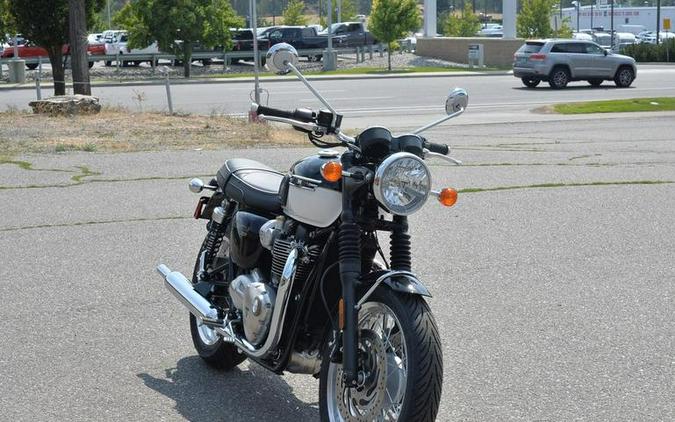 2024 Triumph Bonneville T120 Jet Black/Fusion White