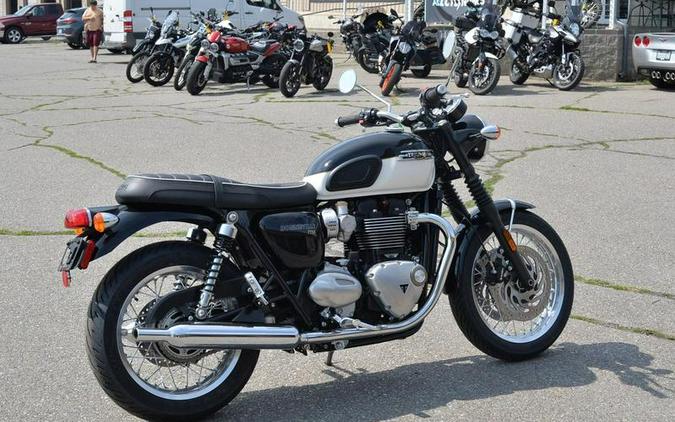 2024 Triumph Bonneville T120 Jet Black/Fusion White