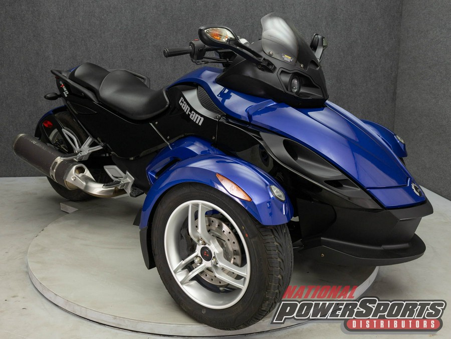 2010 CAN-AM SPYDER RS SM5 TRIKE W/ABS