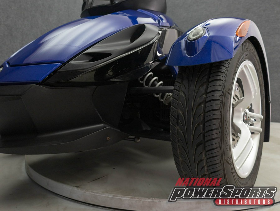 2010 CAN-AM SPYDER RS SM5 TRIKE W/ABS