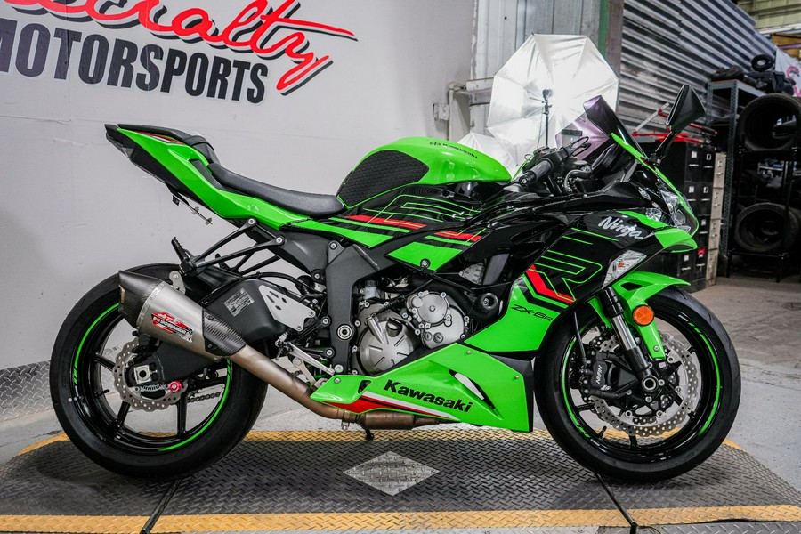 2023 Kawasaki Ninja ZX-6R