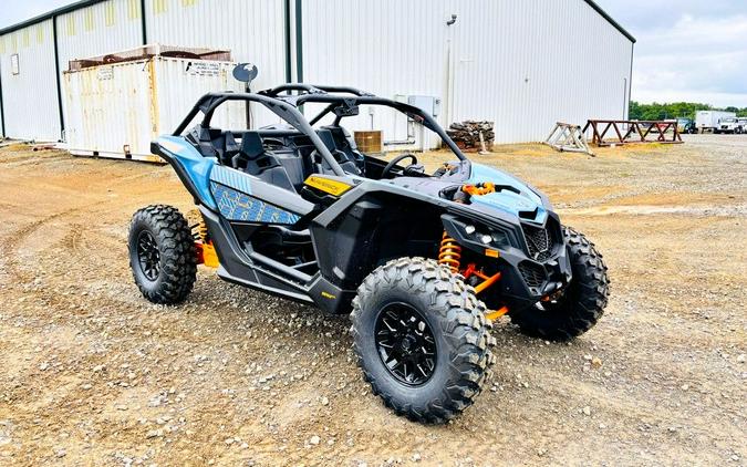 2026 Can-Am® Maverick X3 DS Turbo Scandi Blue & Orange Crush