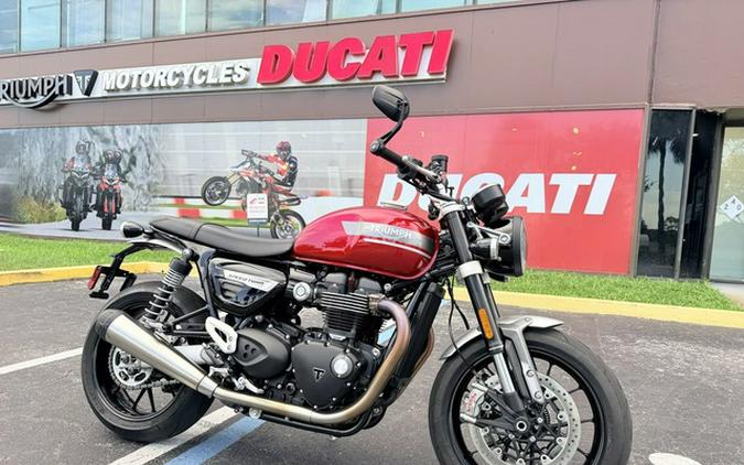 2023 Triumph Speed Twin 1200 Red Hopper