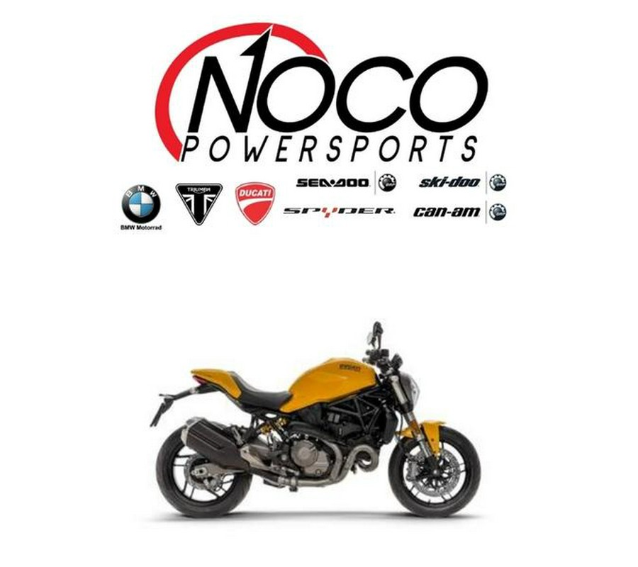 2019 Ducati Monster 821 Ducati Yellow