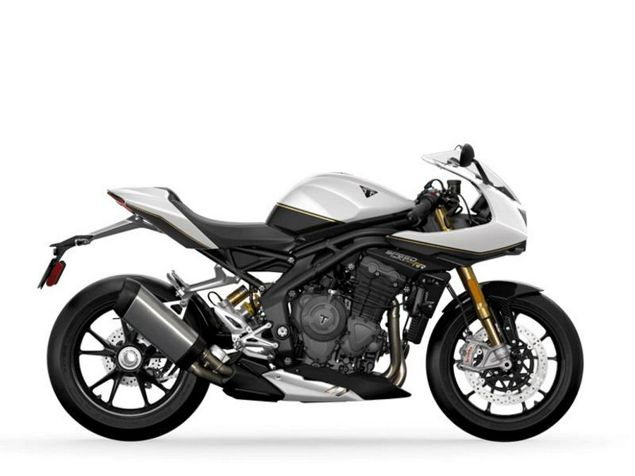 2023 Triumph Speed Triple 1200 RR Crystal White / Storm Grey