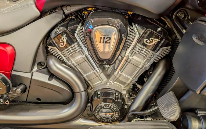 2025 Indian Motorcycle® Pursuit® Dark Horse® 112 Sunset Red Smoke with Black Smoke